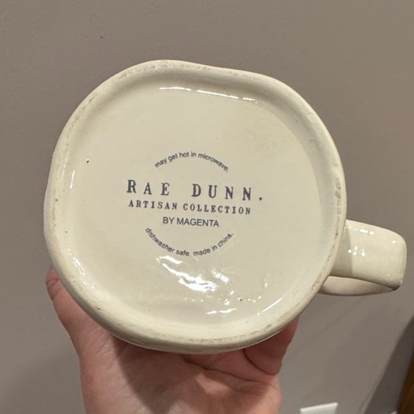 Rae Dunn Artisan Collection Cream Mug - Picture 2 of 6